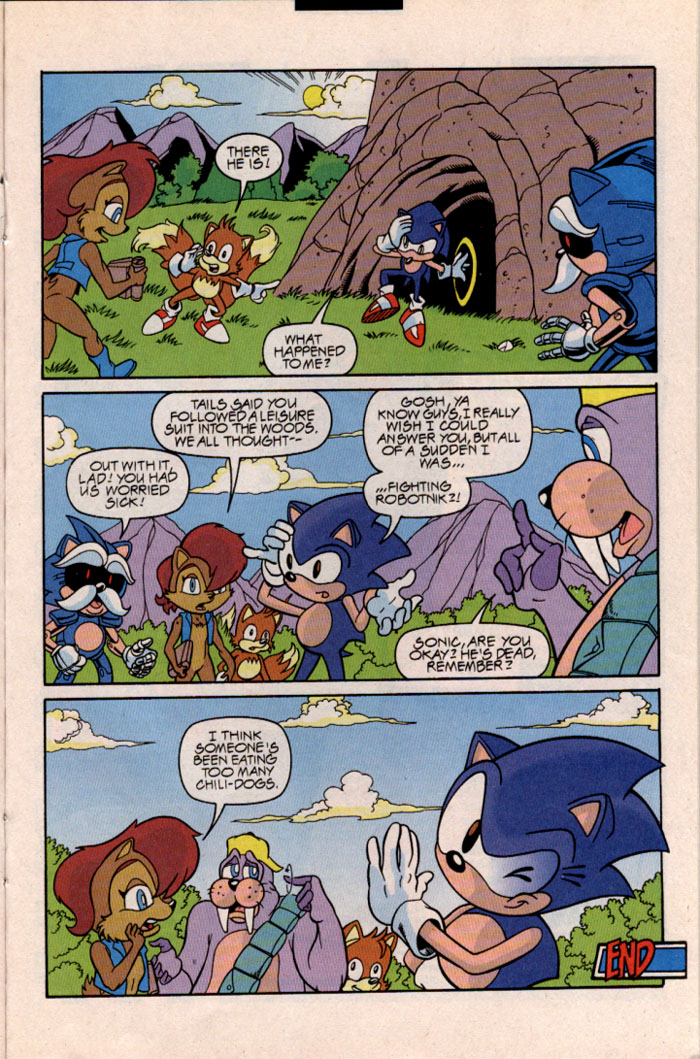 Sonic - Archie Adventure Series November 1997 Page 18